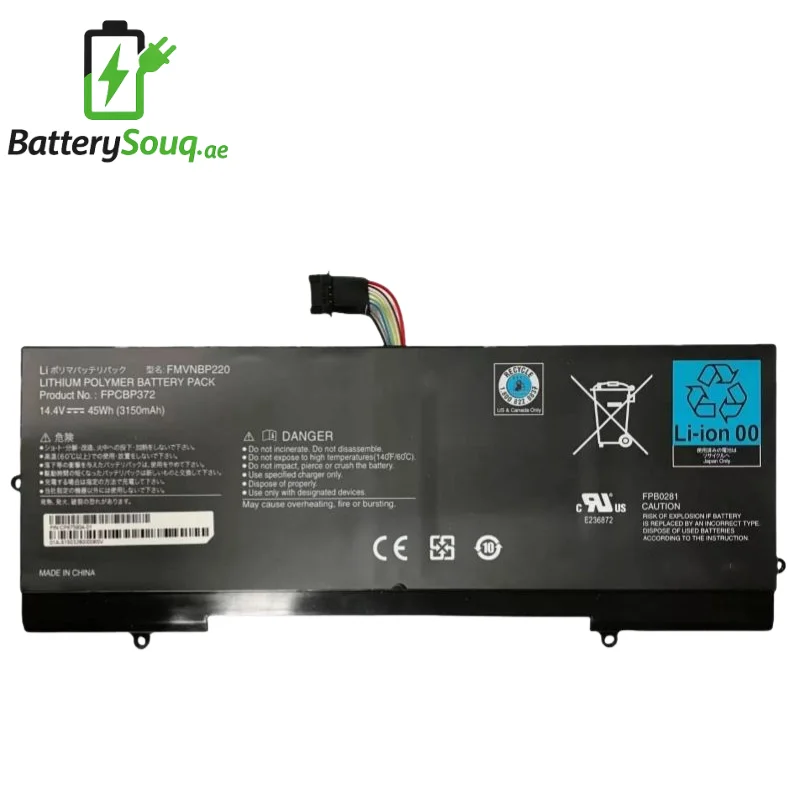 Fujitsu LifeBook U772 / FPCBP372 / FPB0281 Laptop Battery | BatterySouq