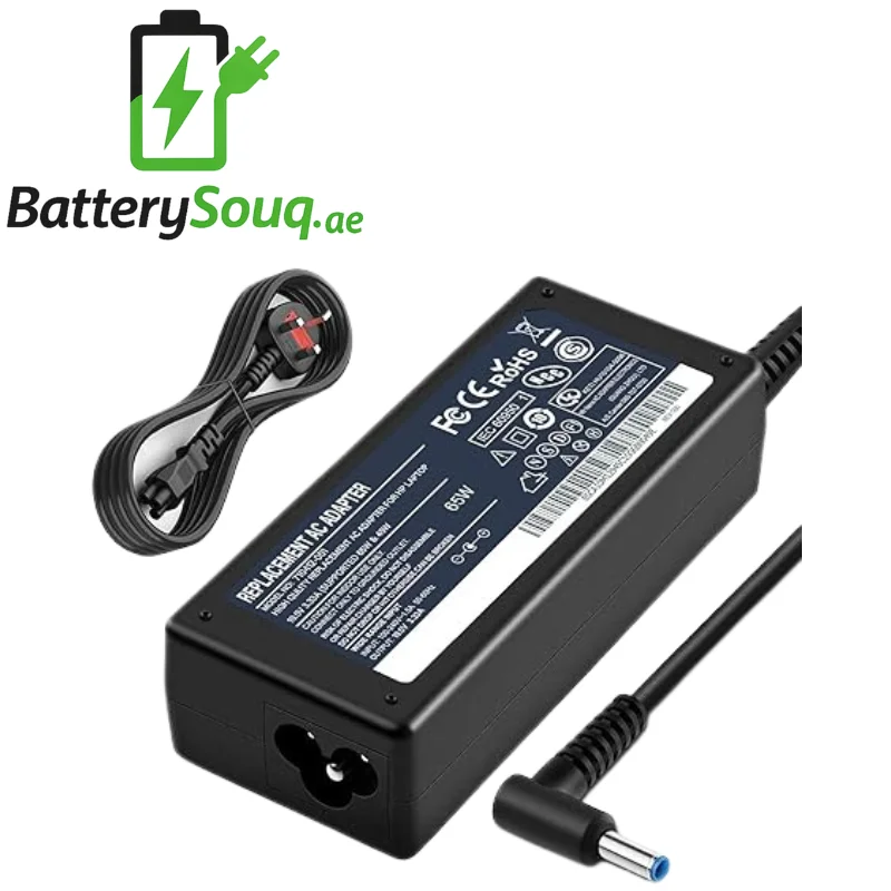 HP ProBook 650 G2 65W / HP ProBook 650 G3 65W / HP ProBook 455 G7 65W / HP ProBook 455 G8 65W / HP ProBook 445 G7 65W / HP ProBook 445 G8 65W Laptop Charger - UAE | BatterySouq