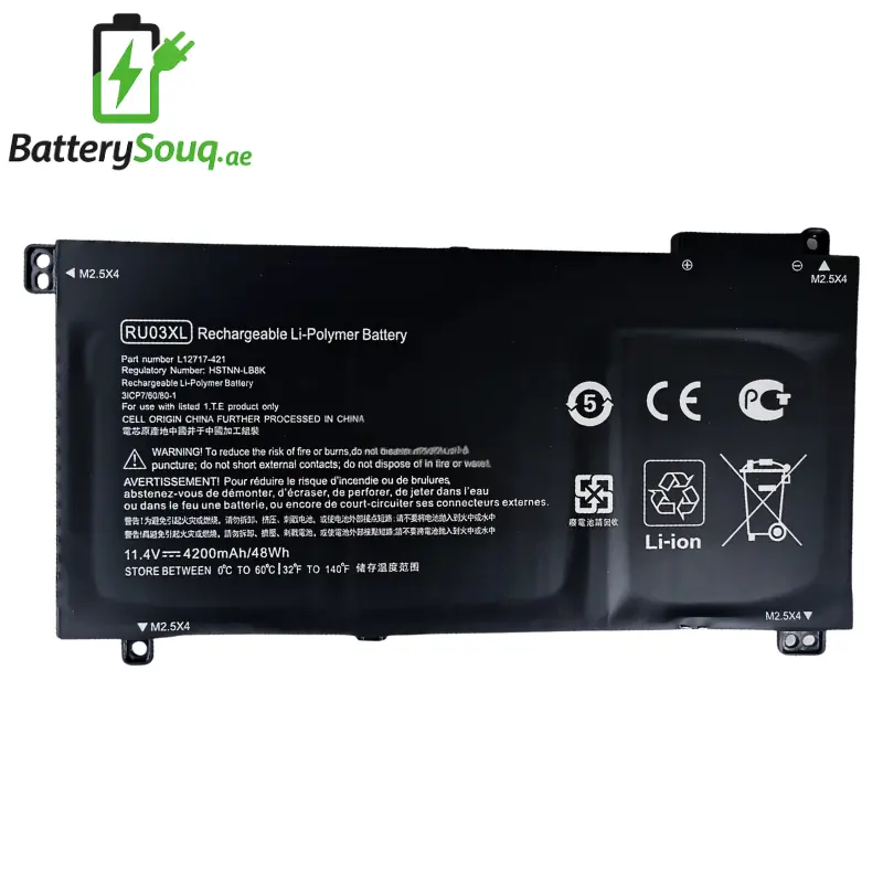 Hp ProBook X360 440 G1 / Hp ProBook X360 11 G4 EE / Hp ProBook X360 11 G3/ G4 / Hp RU03XL Battery - UAE | BatterySouq