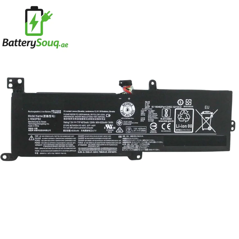 Lenovo Ideapad 3 130-14IKB / IdeaPad 3 15IGL05 / 3-14IIL05 / IdeaPad 3-15IIL05 / 330-15IKB / Ideapad 3-14IGL05 Laptop Battery | BatterySouq