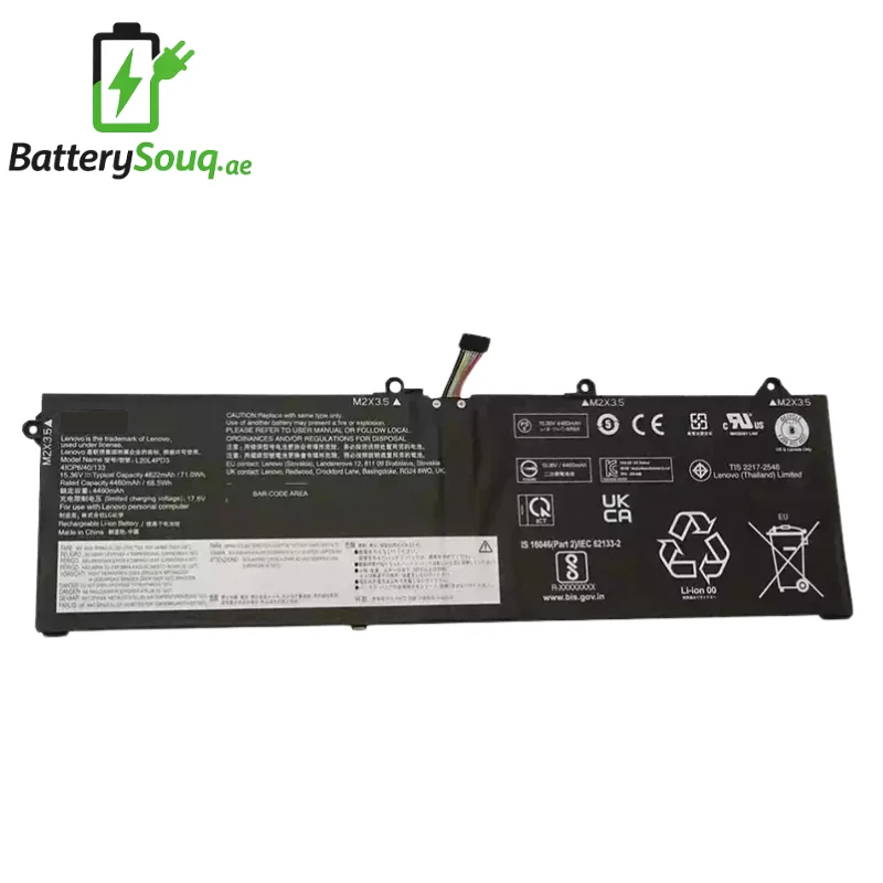 Lenovo L20M4PD3 / L20L4PD3 / Legion S7 15ach6 / Legion S7 16iah7 / ThinkBook 16P G2 Laptop Battery | BatterySouq