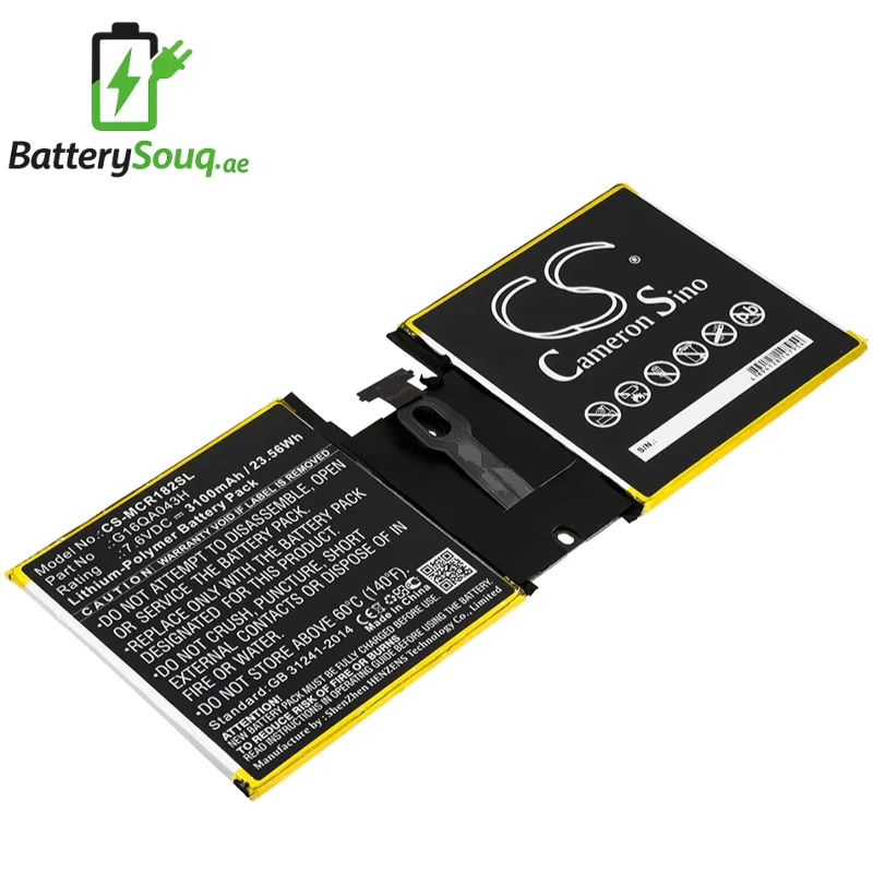 Microsoft Surface Go 2 4415Y / 1824 / Surface Go 2 1825 / 10 / Laptop Battery | BatterySouq