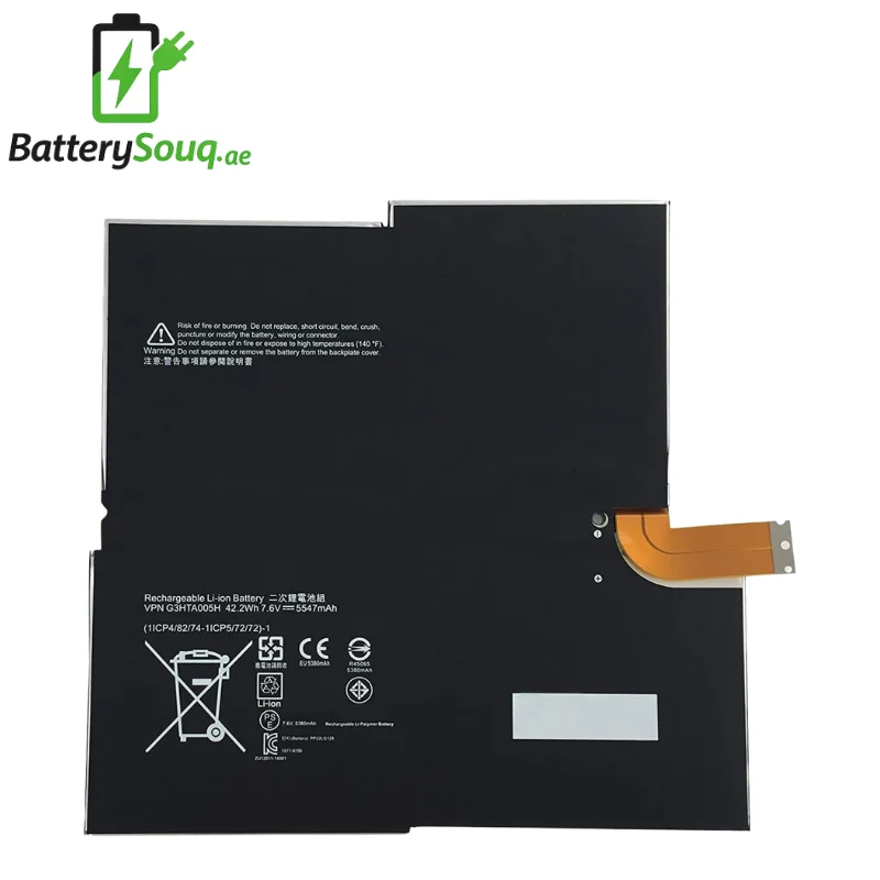 Microsoft Surface Pro 3 1631 / Surface Pro 3 / Surface Pro 3 (1631) Laptop Battery | BatterySouq
