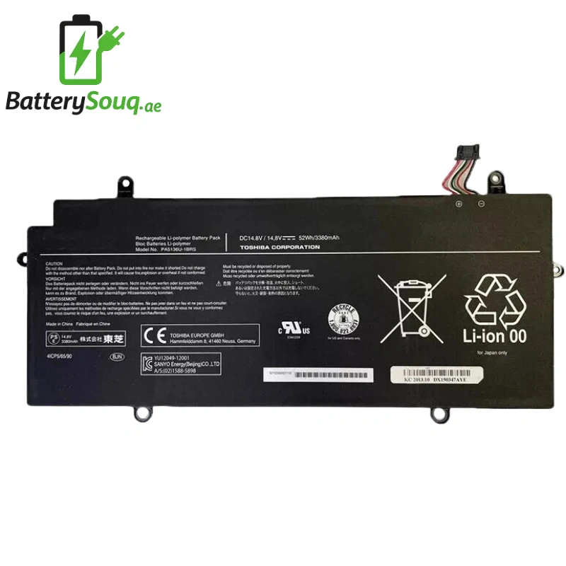 Toshiba PA5160U -IBRS / KIRA-AT01S / KIRA-101/ KIRA-10D Laptop Battery | BatterySouq