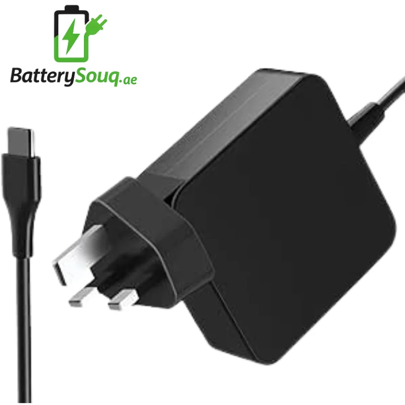 ASUS VivoBook S14 S433EA / ASUS VivoBook S15 S533EA / ASUS VivoBook 16X M1603QA / ASUS VivoBook Flip 14 TP412FA / ASUS VivoBook Pro 14 OLED M3401QA / ASUS VivoBook Pro 15 OLED M3500QA Laptop Charger 65W USB-C – UAE | SouqBattery
