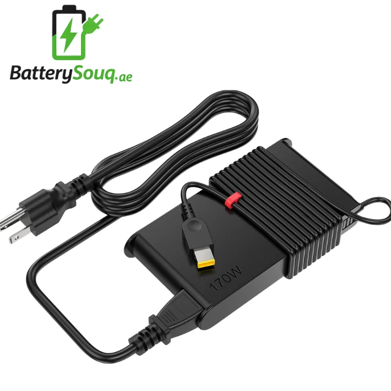 Lenovo Legion Y7000 / Lenovo Legion Y720 / Lenovo Legion Y530 / Lenovo LOQ 15IRH8 Laptop Charger 170W - UAE | SouqBattery