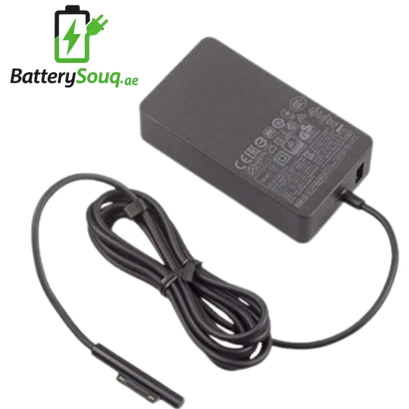 Microsoft Surface Laptop 6 / Microsoft Surface Laptop 5 / Microsoft Surface Laptop 4 / Microsoft Surface Laptop 3 Charger 65W - UAE | SouqBattery