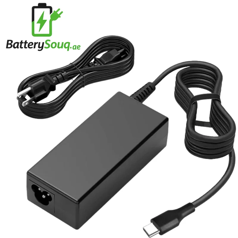 Samsung Galaxy Book S / Samsung Galaxy Book Go / Samsung Chromebook 4 / 4+ / Samsung Chromebook Plus / Pro / Samsung Galaxy Chromebook 2 / Samsung Galaxy Chromebook Go Charger 45W USB-C – UAE | SouqBattery
