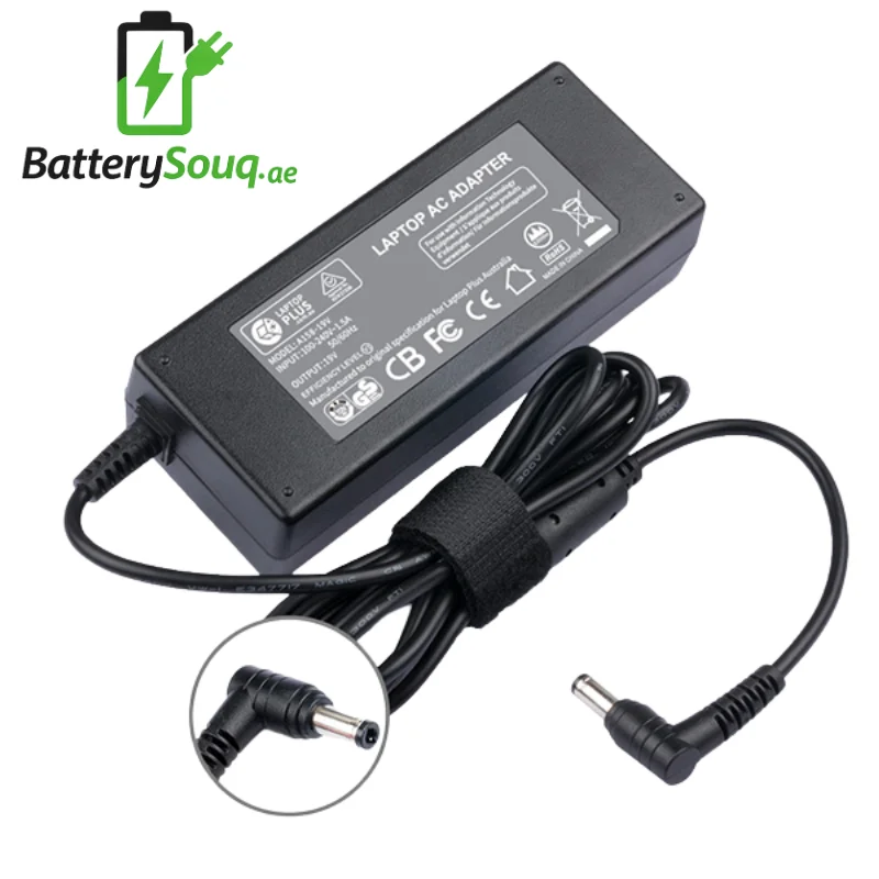 Toshiba Satellite C55 / Toshiba Satellite C50 / Toshiba Satellite L50 / Toshiba Satellite L55 / Toshiba Satellite Pro R50 Laptop Charger 65W - UAE | BatterySouq