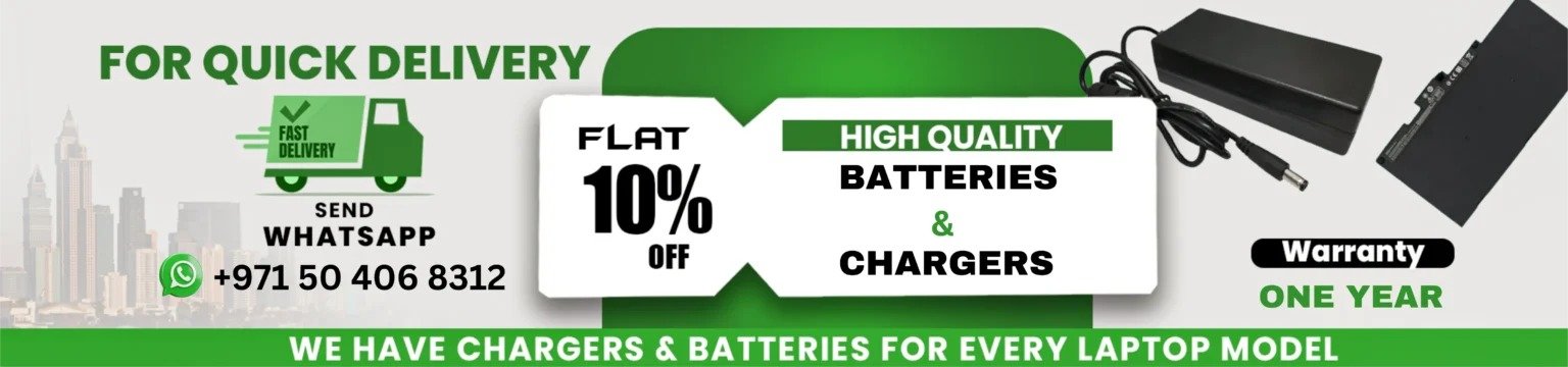 High Quality Dell Laptop Battery UAE with Warranty